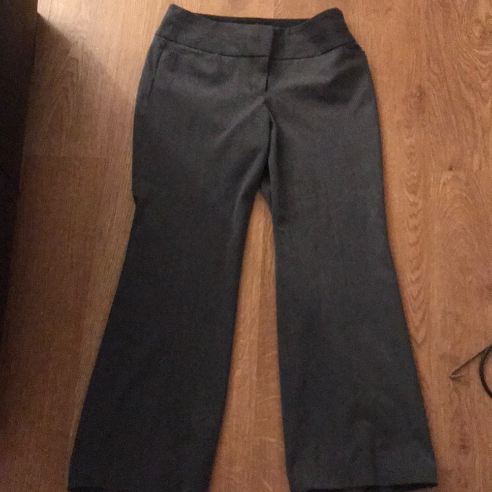 Size 6  Express wide leg gray pants  barely worn